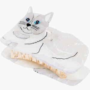 Solar Eclipse Ragdoll Cat Claw Hair Clip